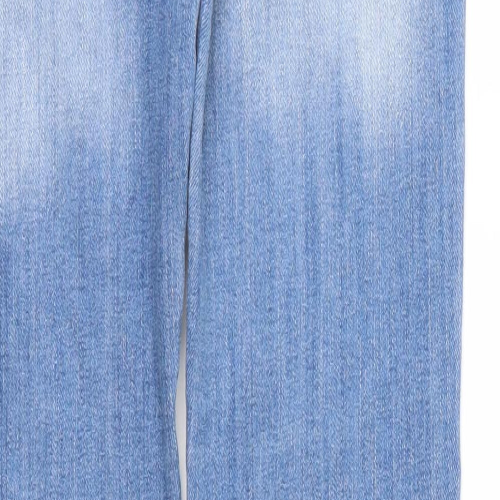 Womens UK Size 27 in Denim Regular Fit Skinny Blue Jeans