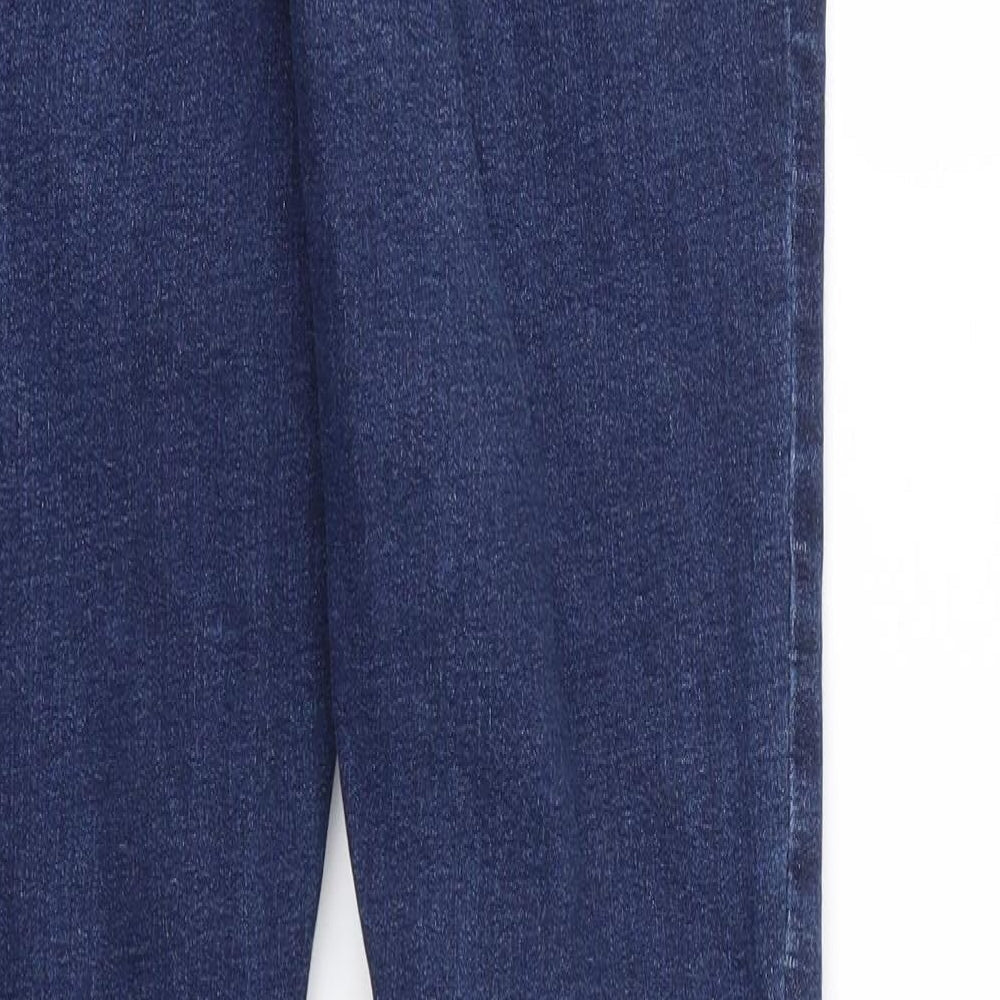 New Look Womens Blue Skinny Jeans Size 8 L29 in