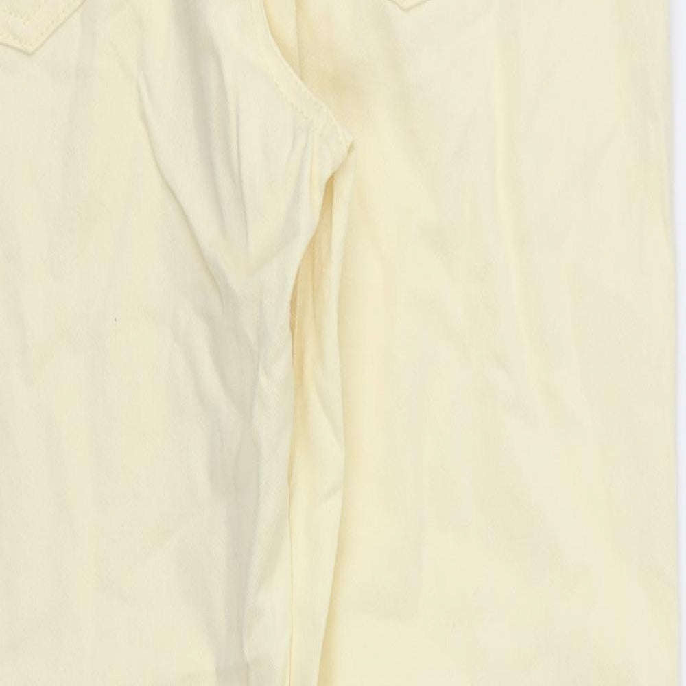 George Womens White Skinny Jeans Size 12 L25 in