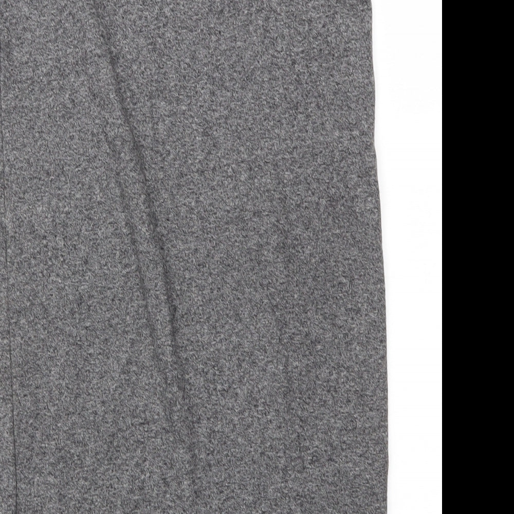 H&M Womens Grey A-Line Skirt Size S - Stretch waistband