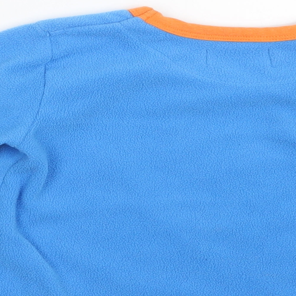 Primark Boys Blue Geometric Pyjama Top Size 2-3 Years - DInosaur