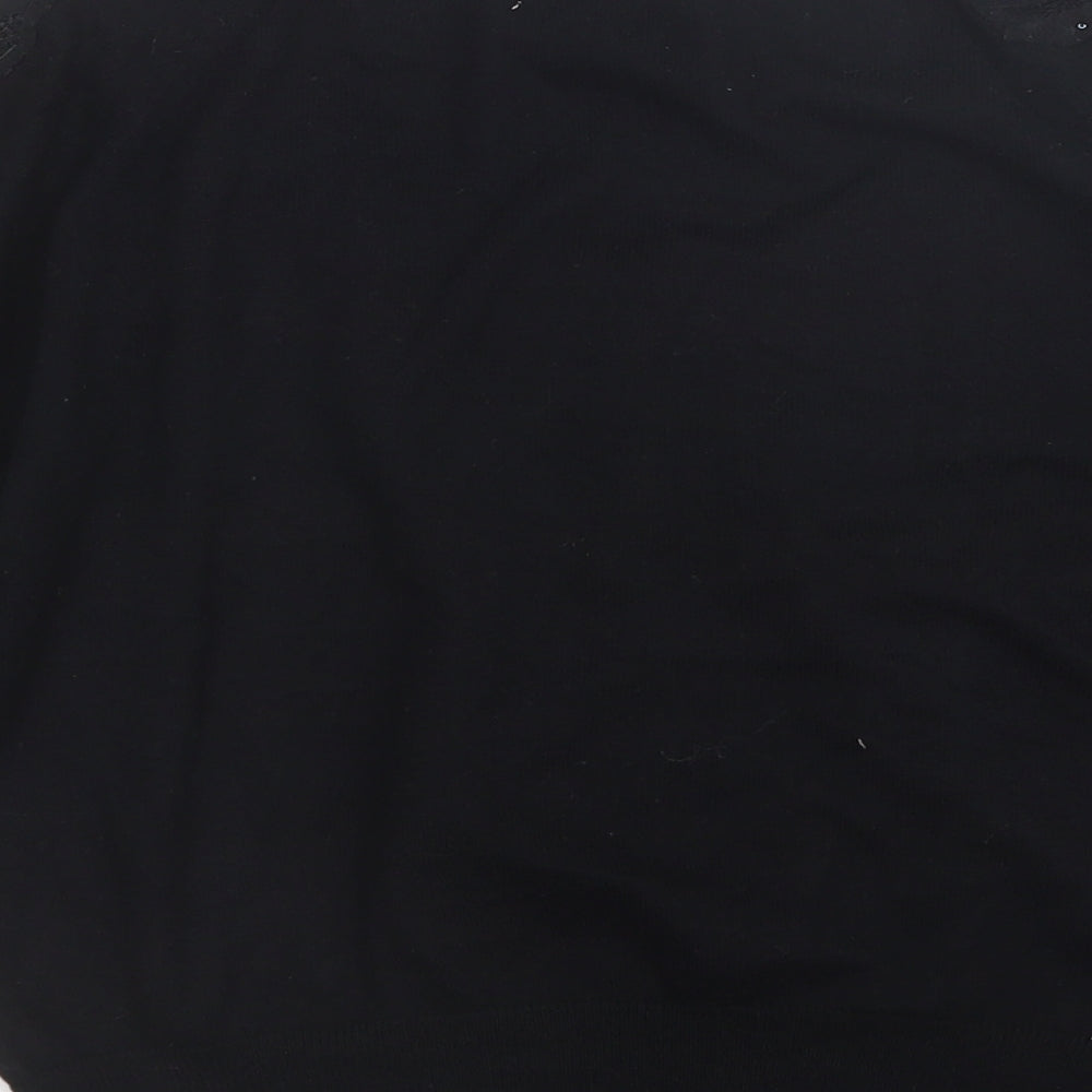 Matalan Womens Black Knit Cardigan Jumper Size 8