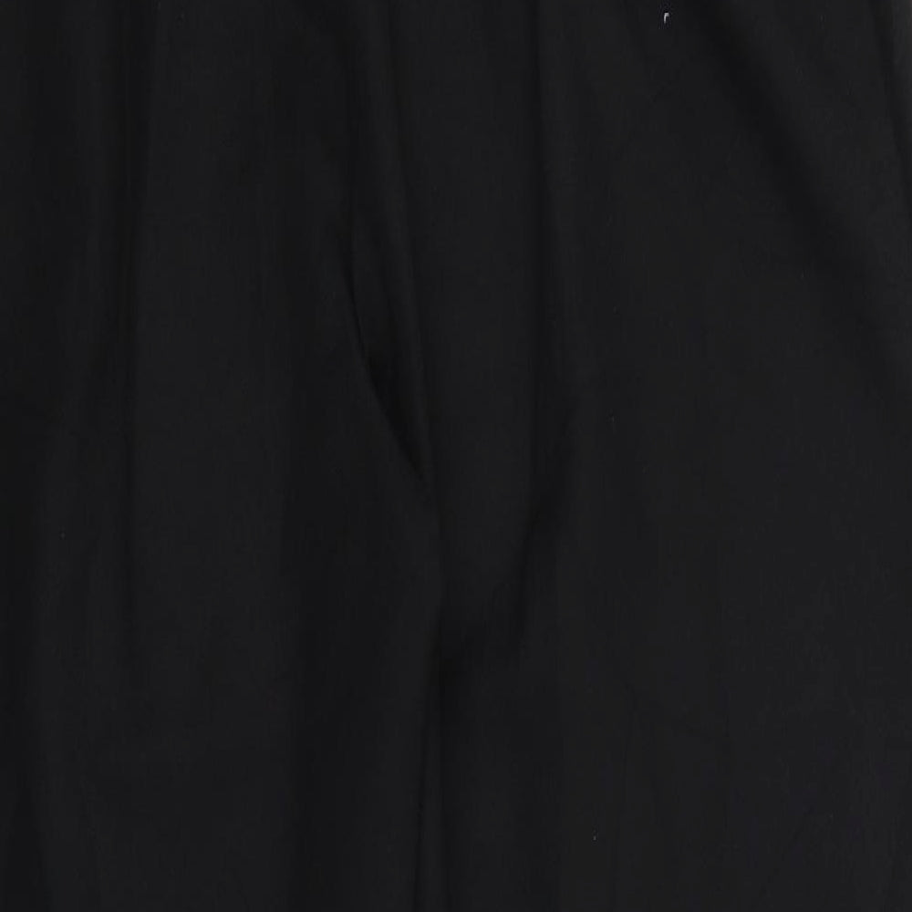 Womens UK Size 14 Papaya Regular Fit Dress Pants Black Trousers