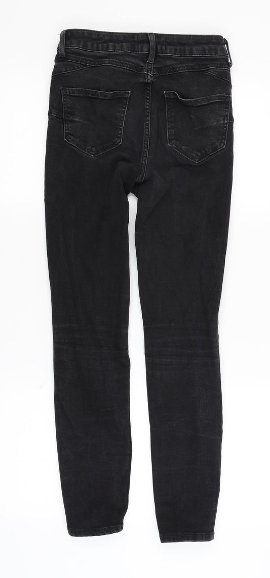New Look Womens Black Skinny Jeans Size 8 L25.5 in