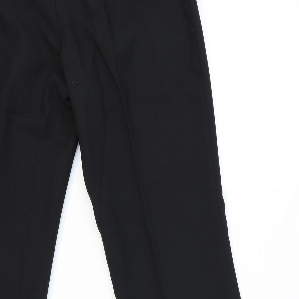 George Womens Black Trousers Size 12 L26 in