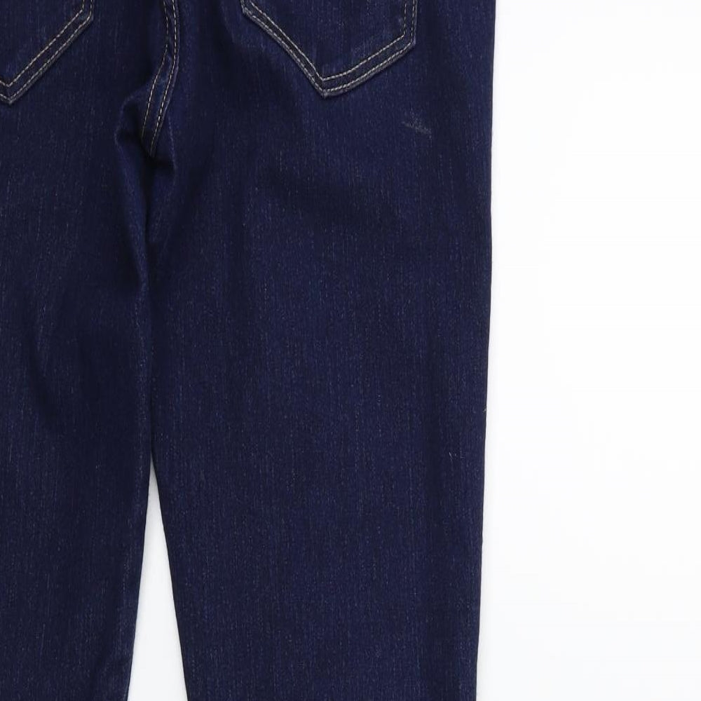 Womens UK Size 29 in H&M Regular Fit Skinny Blue Jeans