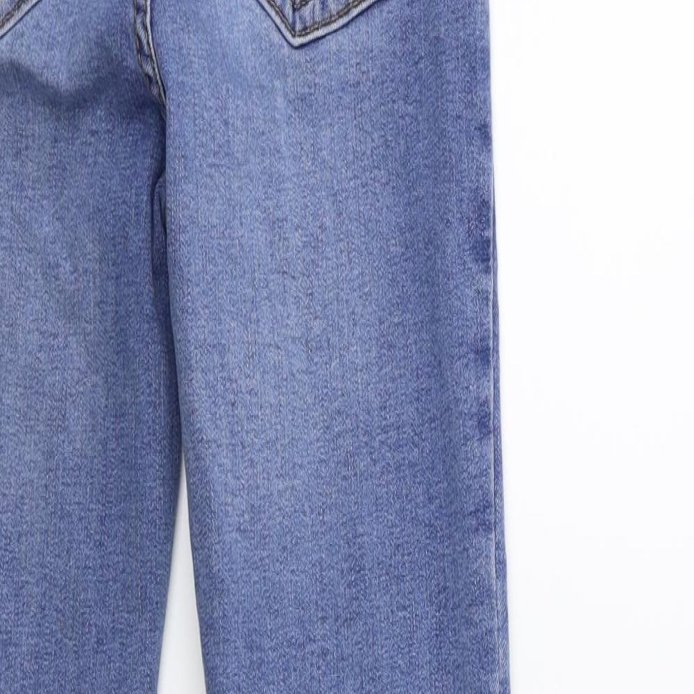 Denim & Co. Womens Blue Denim Skinny Jeans Size 6 L28 in