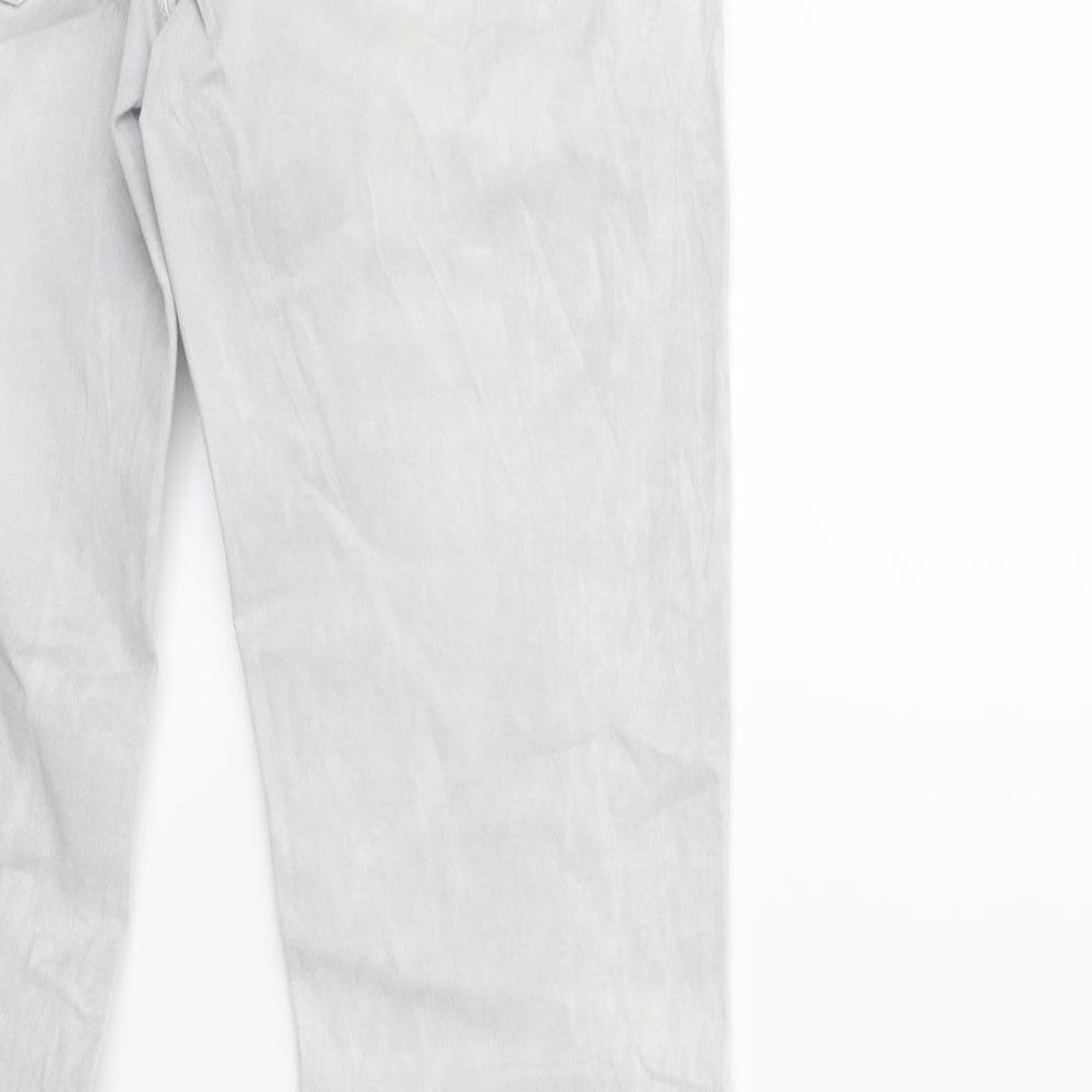 coccara Womens Grey Denim Skinny Jeans Size 27 in L31 in