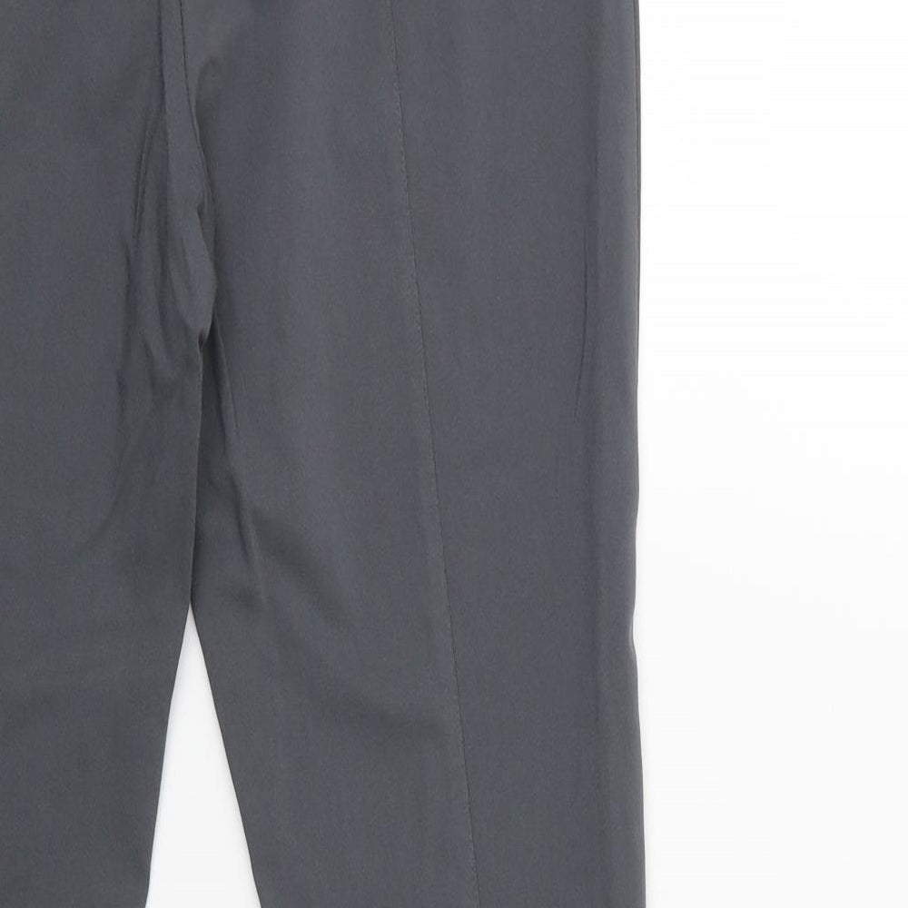 Primark Womens Grey Trousers Size 14 L26 in