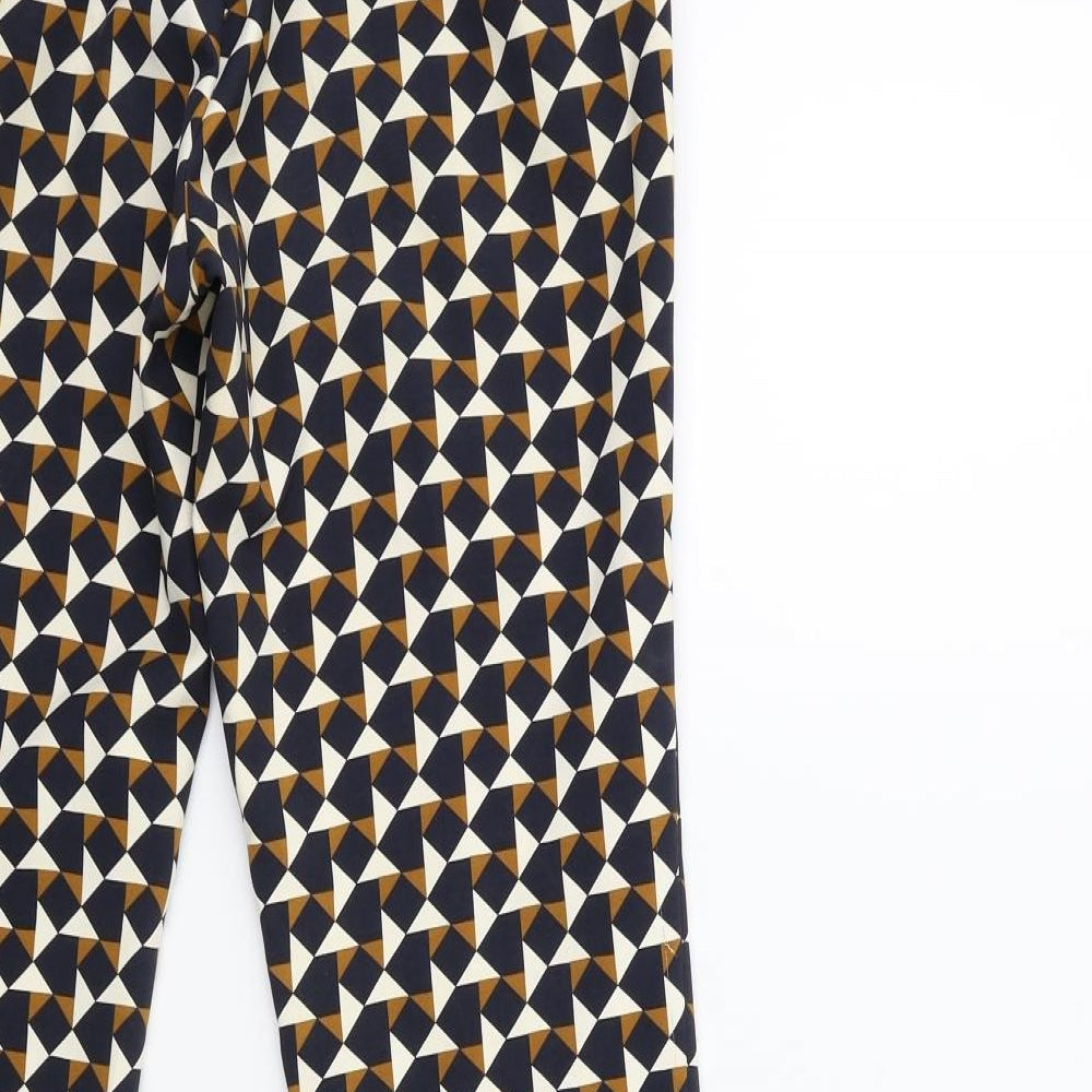 Womens UK Size 6 H&M Regular Fit Blue Trousers
