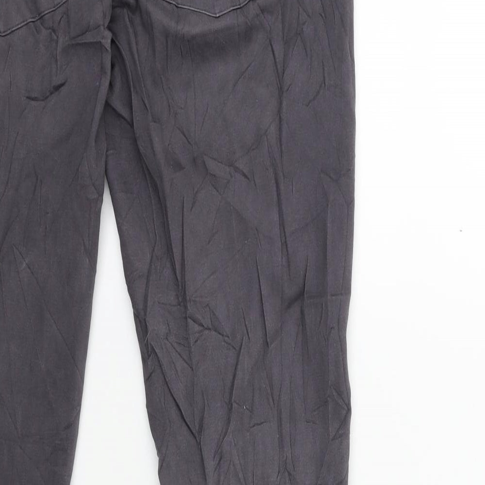 Womens UK Size 30 in Camaïeu Regular Fit Grey Trousers