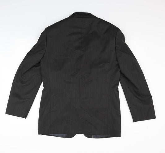 Armando Mens Grey Jacket Blazer Size 38