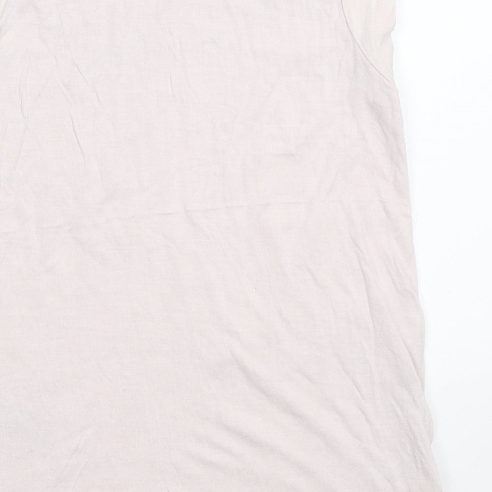 Marks and Spencer Girls Pink Basic T-Shirt Size 5-6 Years