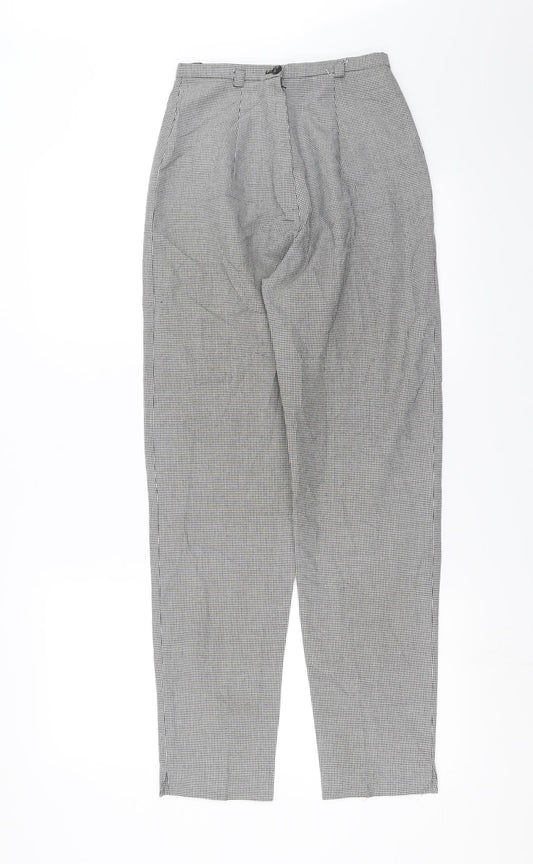 Womens UK Size 8 Dorothy Perkins Regular Fit Black Trousers