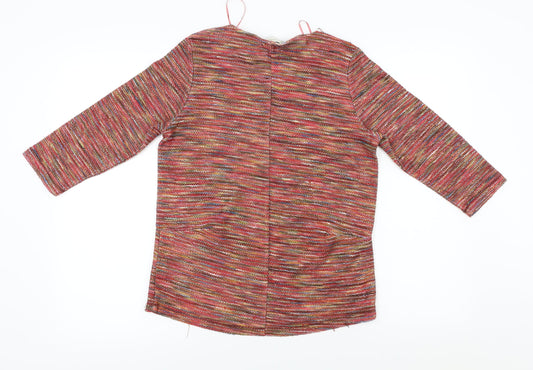 Monsoon Womens Red Pullover Jumper Size 8