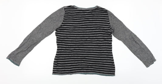 Per Una Womens Black Pullover Jumper Size 10
