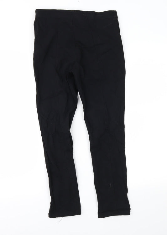 Womens UK Size 10 Atmosphere Regular Fit Black Trousers