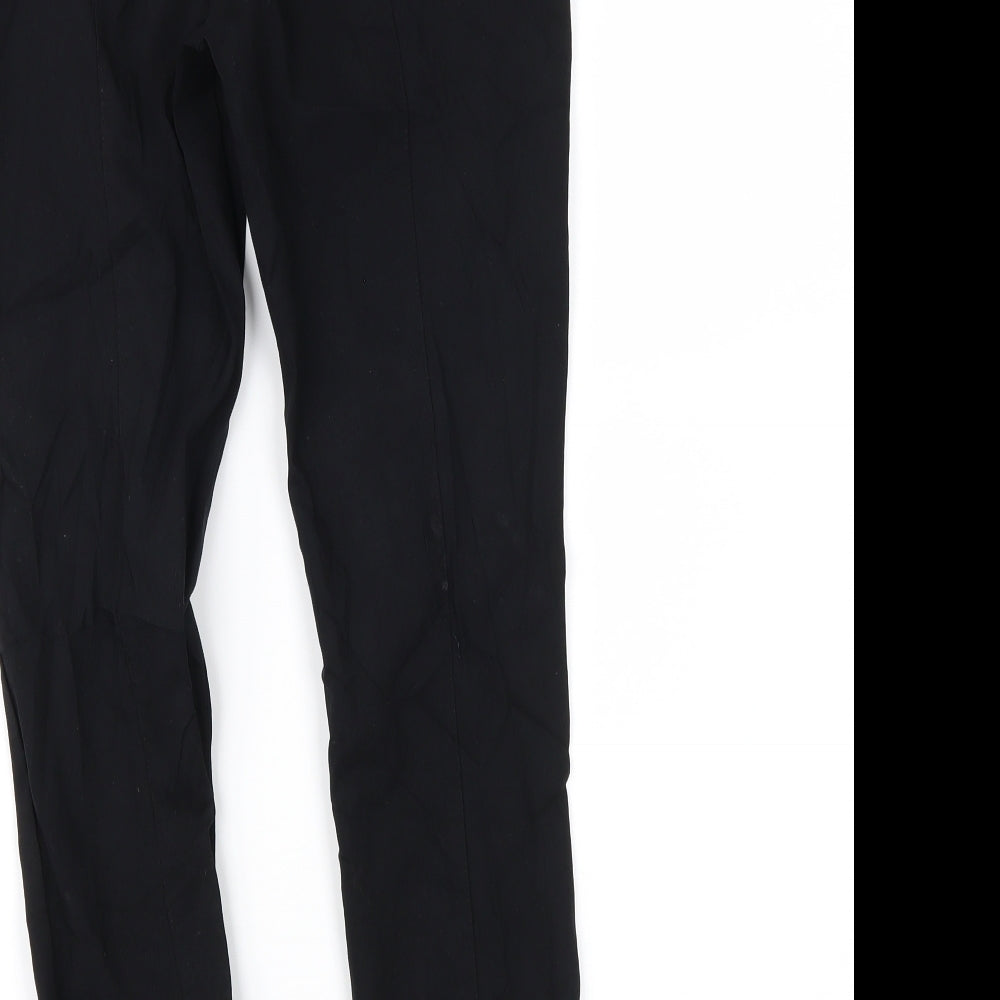 Womens UK Size 10 Atmosphere Regular Fit Black Trousers