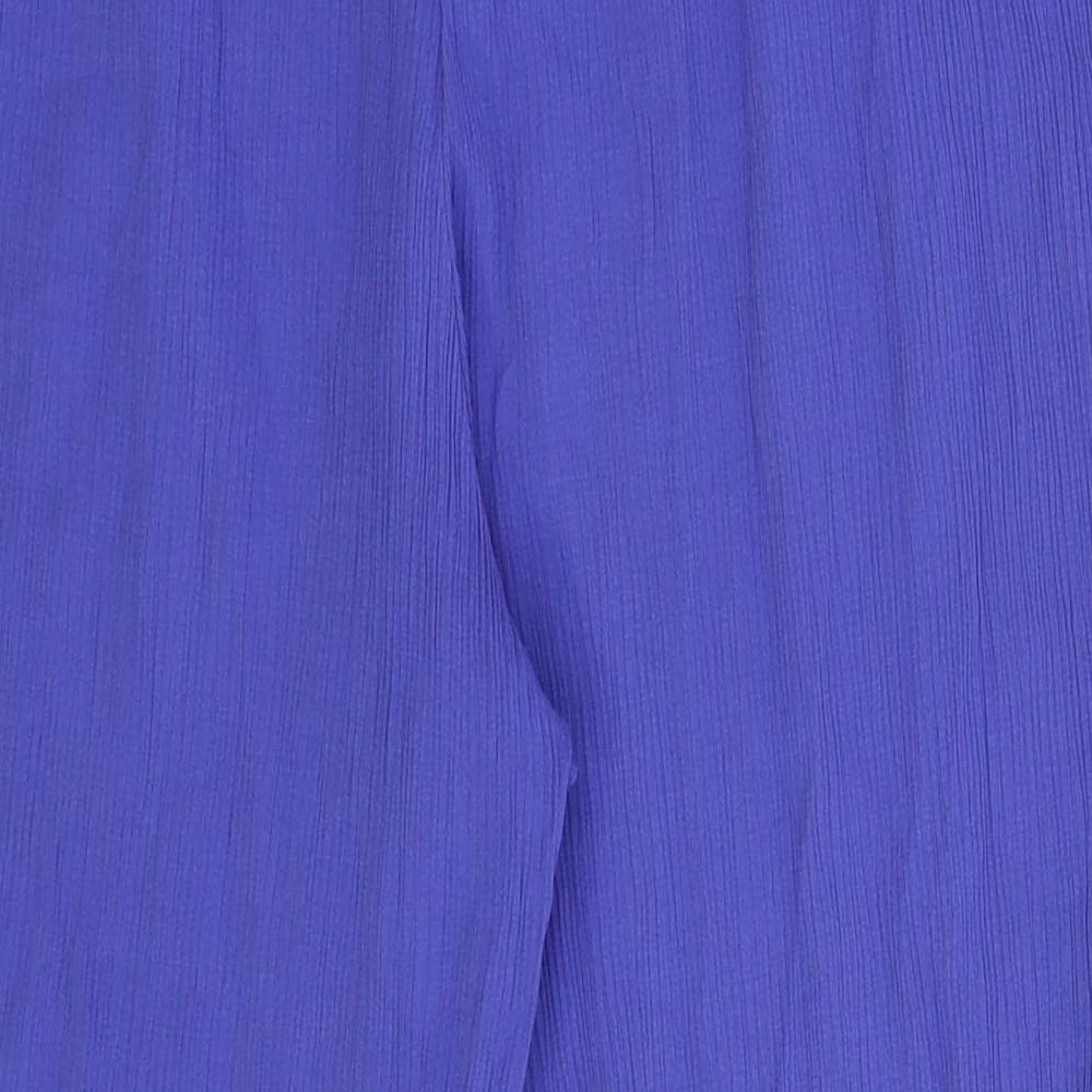 Being Casual Womens Blue Trousers Size 16 L24 in