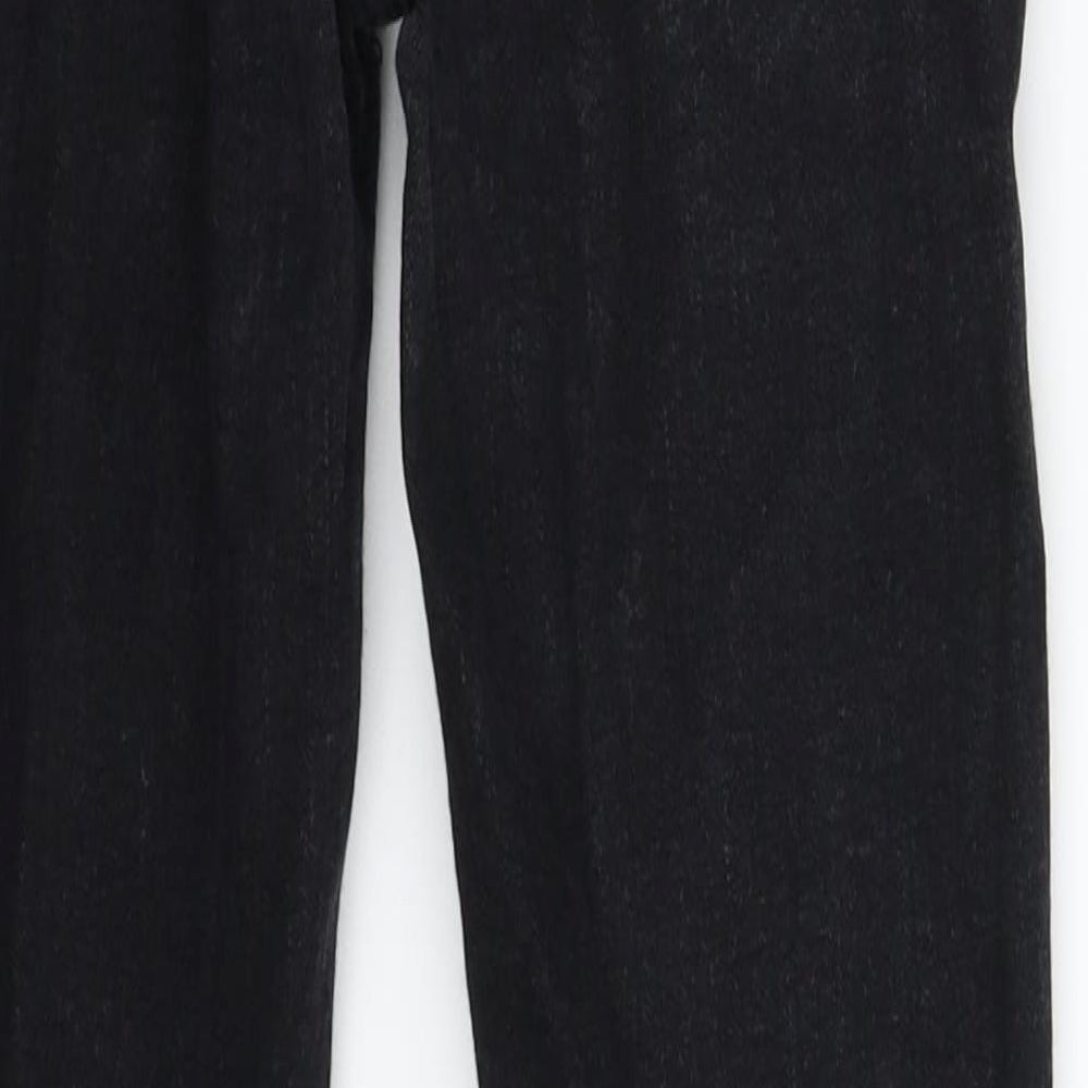 Denim & Co. Womens Black Denim Skinny Jeans Size 10 L27 in