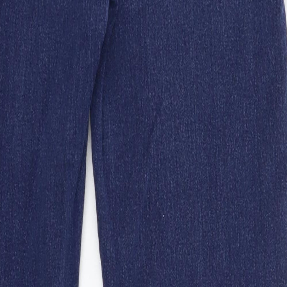 Denim & Co. Womens Blue Denim Skinny Jeans Size 10 L30 in