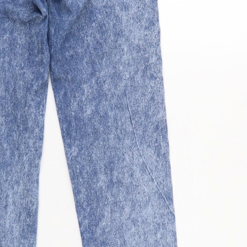 Denim & Co. Womens Blue Jegging Jeans Size 4 L30.5 in