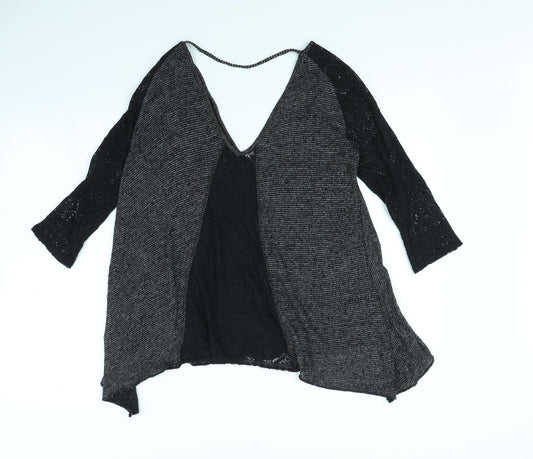 Hollister Womens Grey Pullover Jumper Size XS