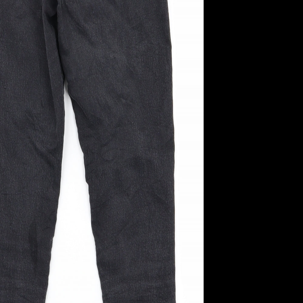 Topshop Womens Black Skinny Jeans Size 26 L21 in