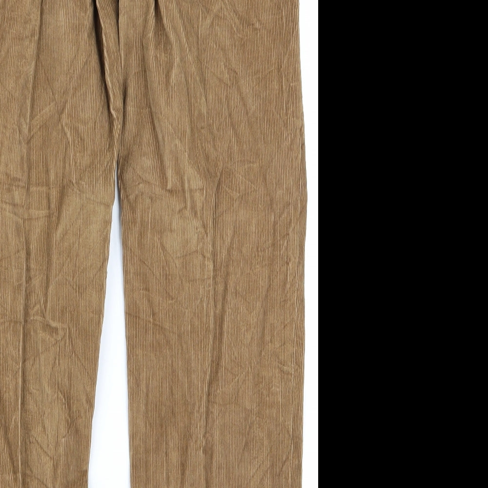 m&s Womens Beige Trousers Size 36 L29 in