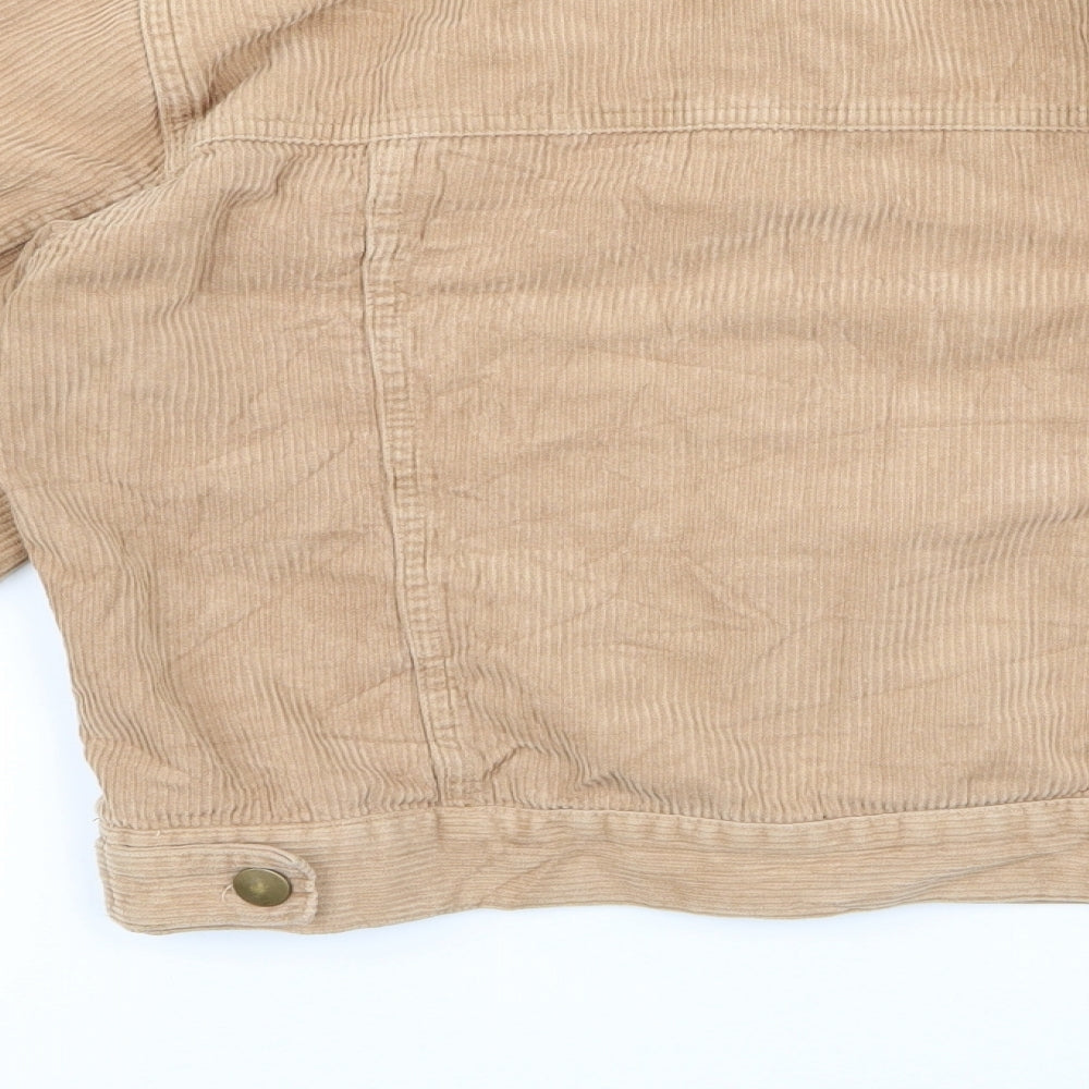 Womens UK Size S FOREVER 21 Beige Jacket