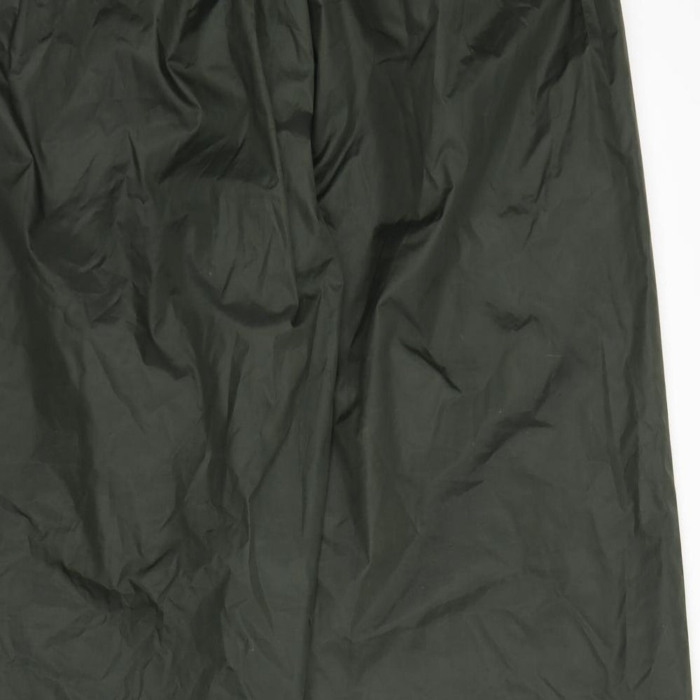 Harvey James Mens Green Rain Trousers Trousers Size L L30 in