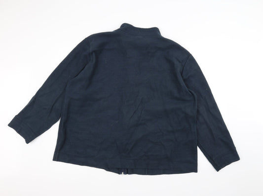 Womens UK Size XL Anne De Lancay Blue Jacket