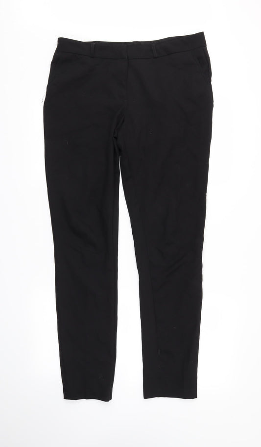 Womens UK Size 14 newlook Regular Fit Black Trousers