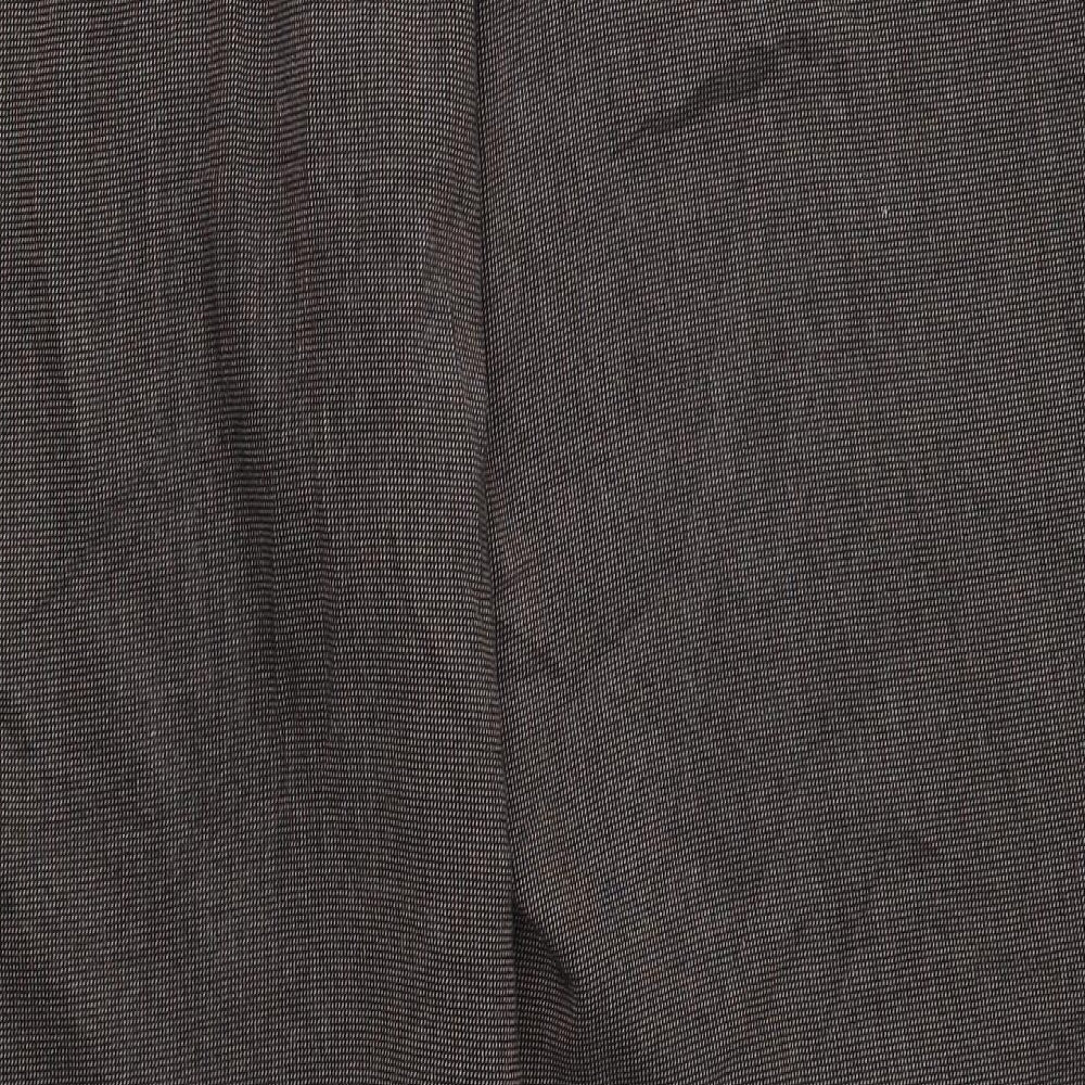 Womens UK Size 18 BHS Regular Fit Dress Pants Grey Trousers