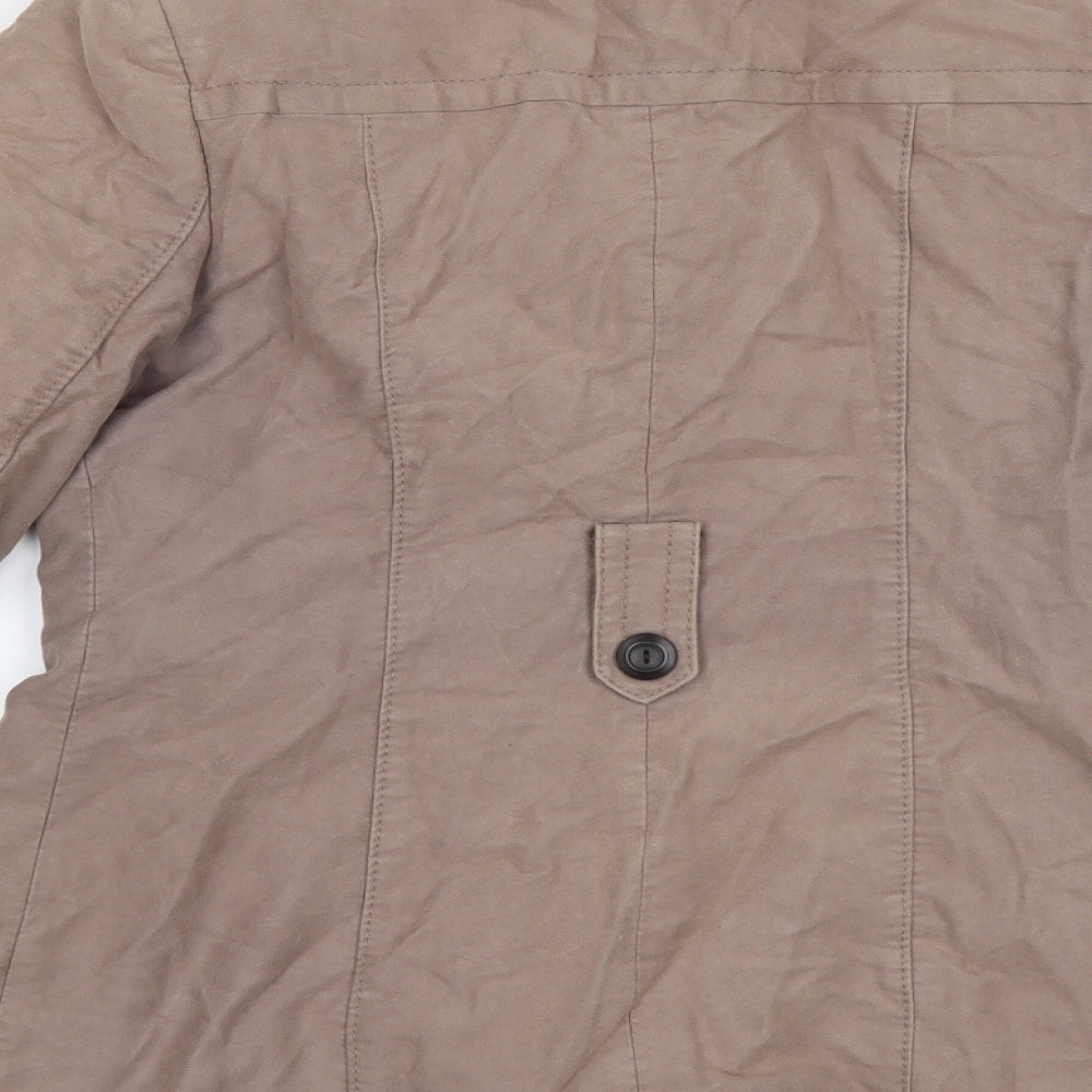 F&F Womens Beige Jacket Size 10