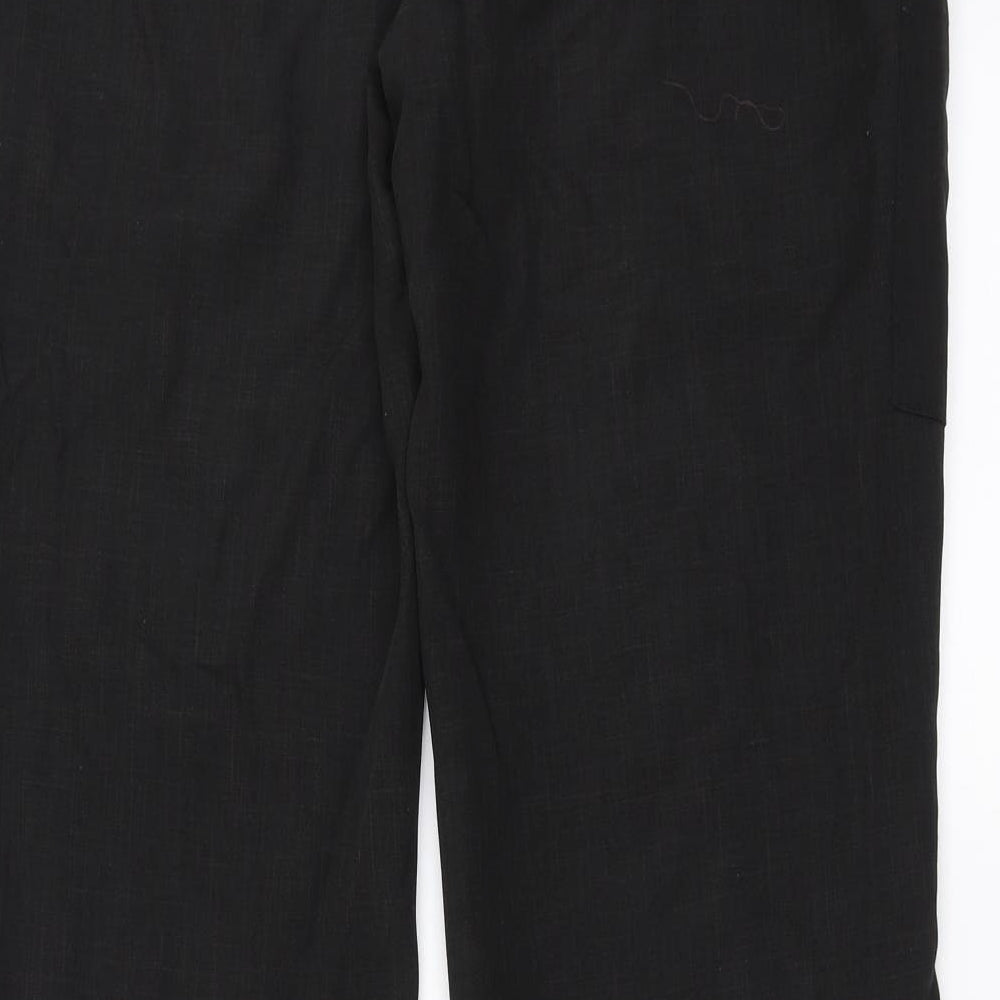 Womens UK Size 10 Dimensions Regular Fit Black Trousers