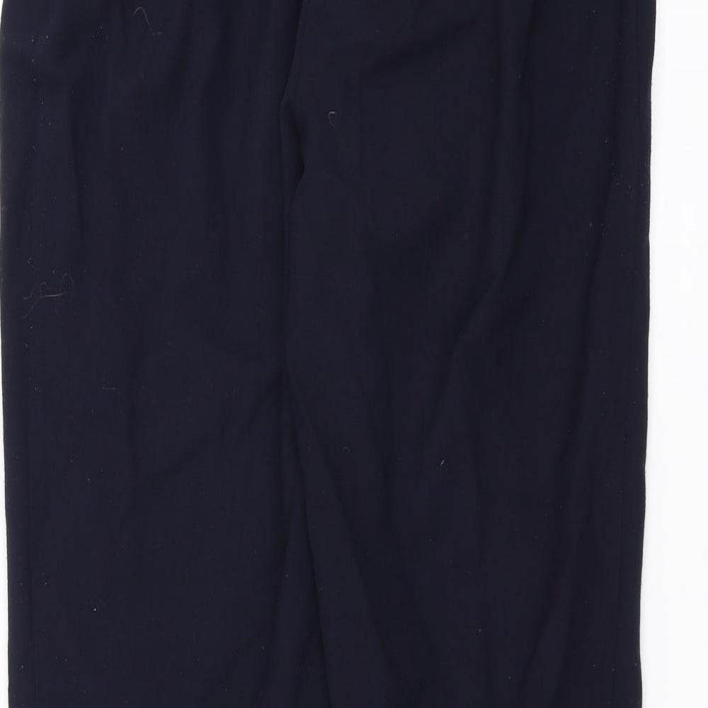 Marks and Spencer Womens Blue Trousers Size 12 L29 in