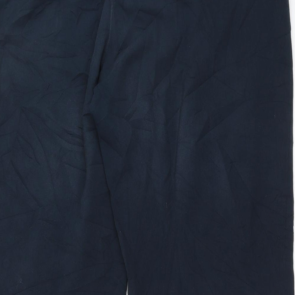 Debenhams Womens Blue Trousers Size 16 L28 in