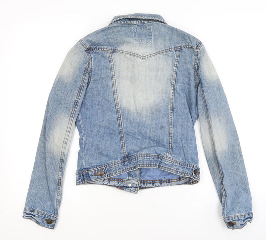 Denim Co Womens Blue Jacket Size 8