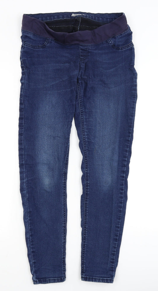 Womens UK Size 12 Blooming Marvellous Regular Fit Skinny Blue Jeans