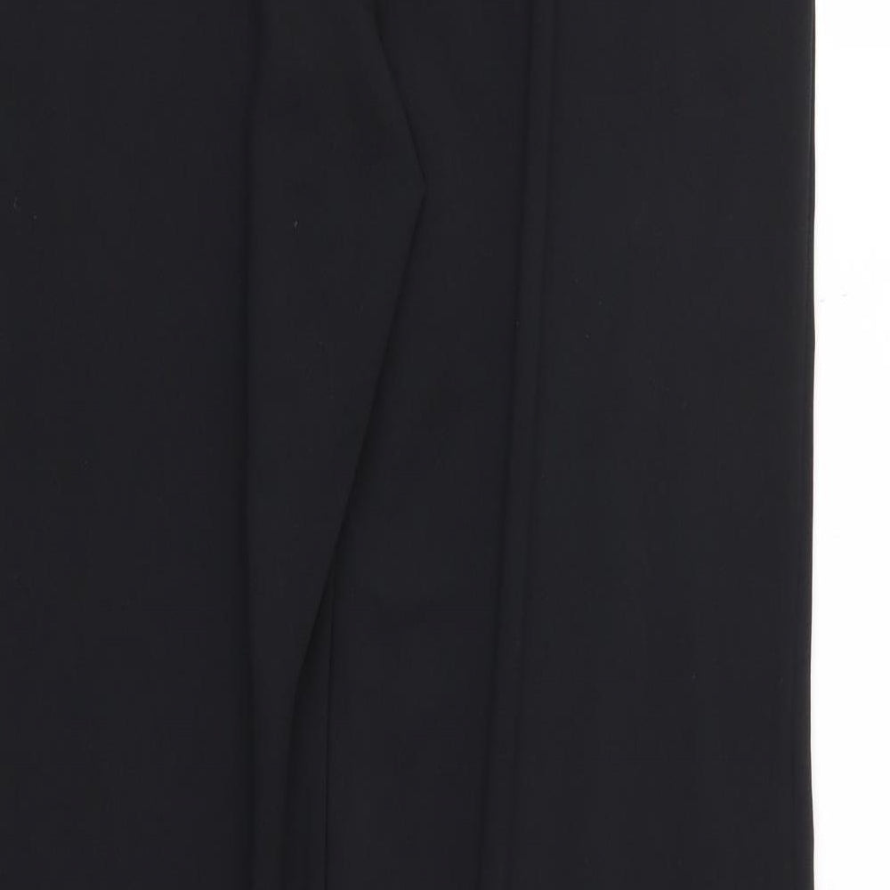 M&S Womens Black Trousers Size 18 L31 in