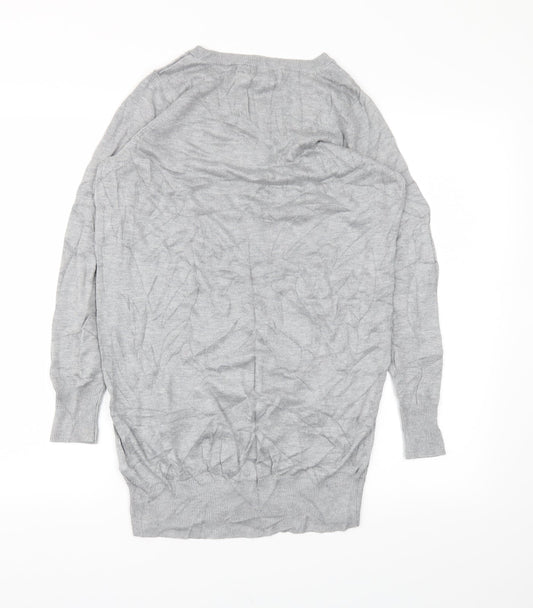 George Womens Grey Floral Jacket Dress Size 10