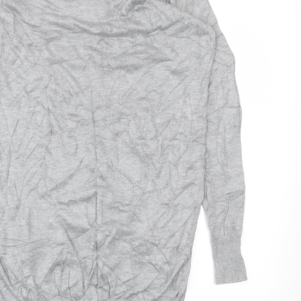 George Womens Grey Floral Jacket Dress Size 10