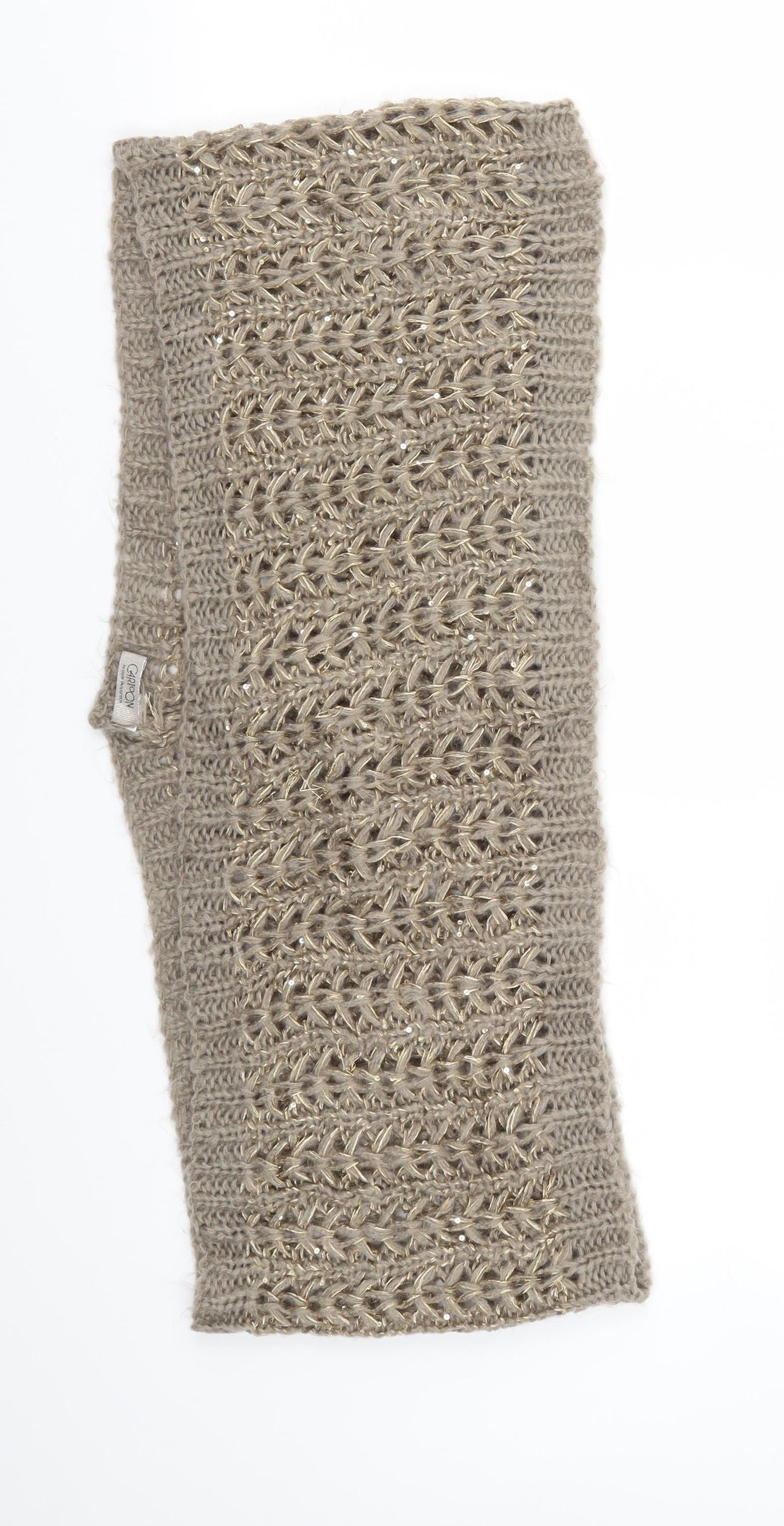 CATOON Womens Gold Scarf