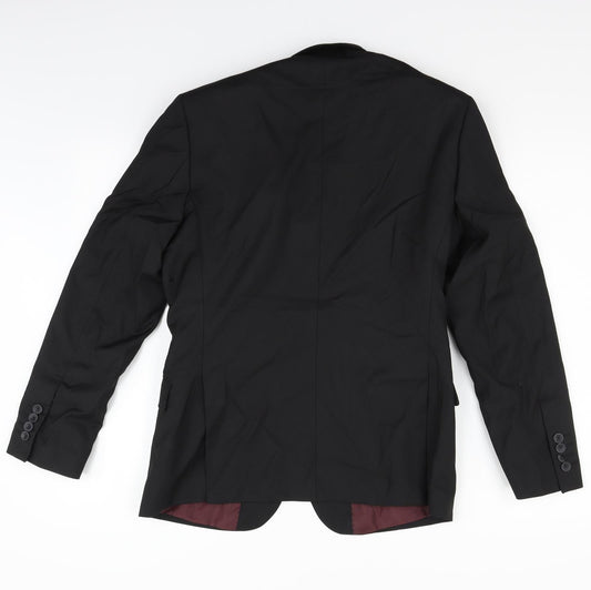 Mens UK Size 36 Marks and Spencer Black Jacket