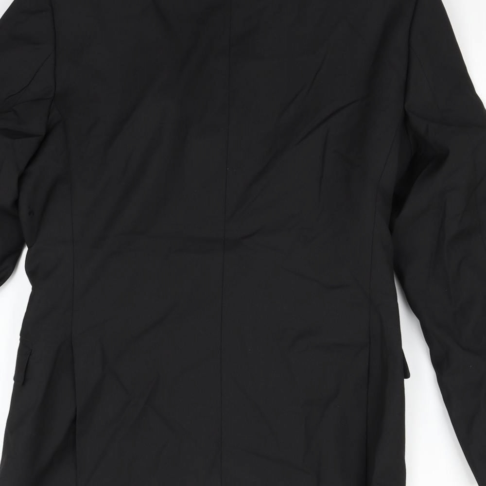 Mens UK Size 36 Marks and Spencer Black Jacket