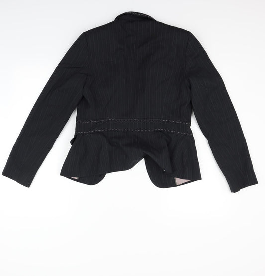 Autonomy Womens Black Jacket Blazer Size 10