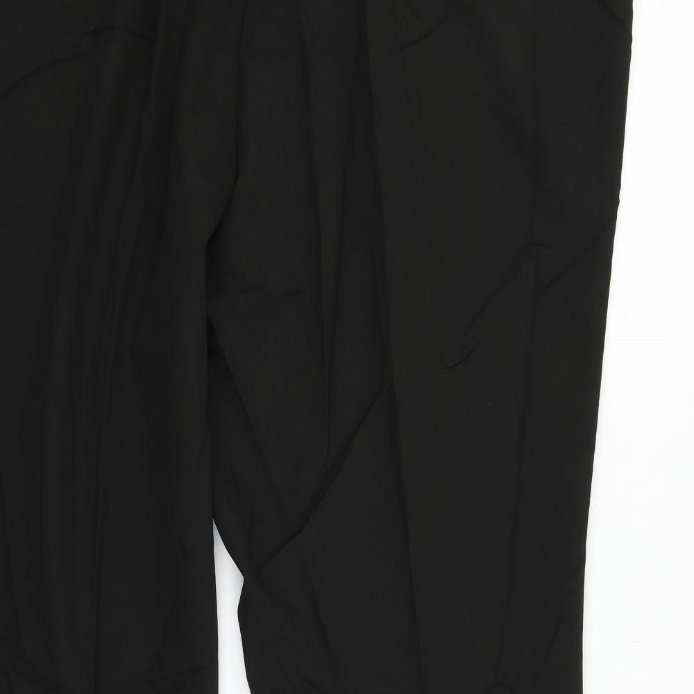 CAPSULE Womens Black Trousers L28 in