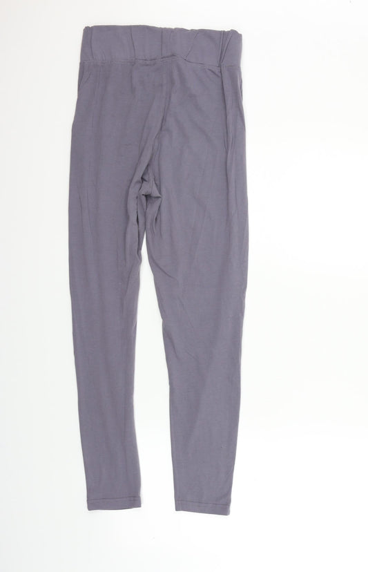 Missguided Womens Purple Trousers Size 12 L26 in