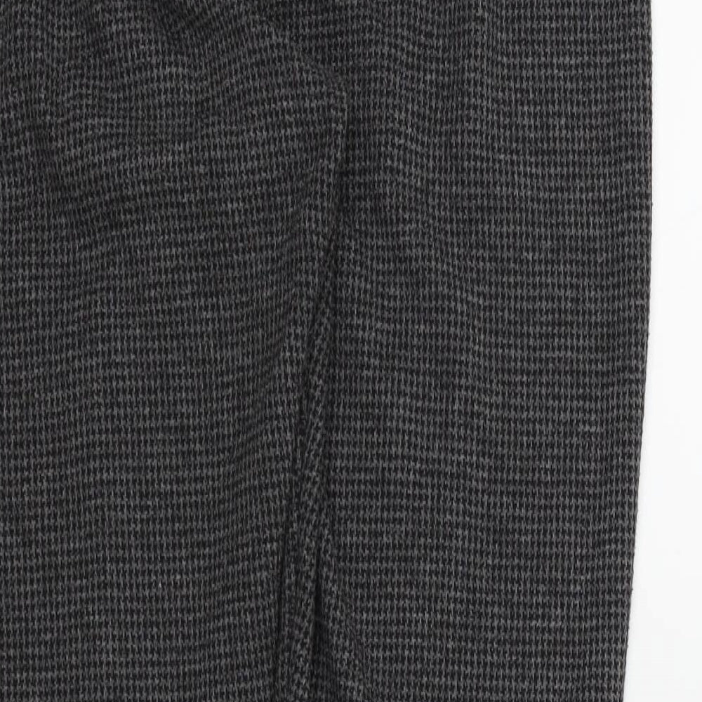 Womens UK Size 12 NEXT Regular Fit Grey Trousers